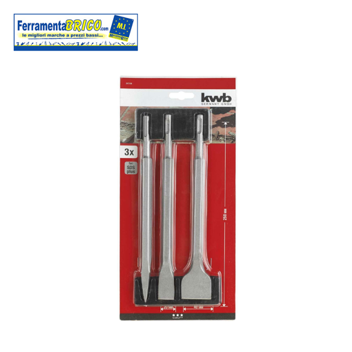 Immagine di SET SCALPELLI SDS PLUS  250 MM - 3PZ