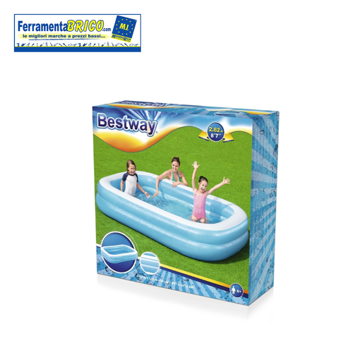 Immagine di PISCINA FAMILY GONFIABILE RETTANGOLARE BESTWAY 54006