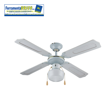 Immagine di VENTILATORE DA SOFFITTO VINCO 107 CM 55 W WHITE