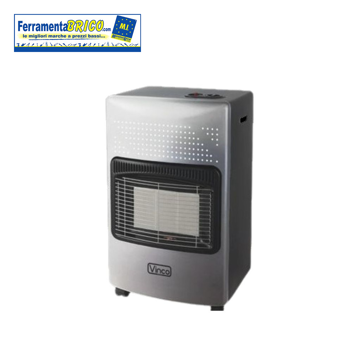 Immagine di STUFA A GAS VINCO 4.2KW GRIGIO CHIARO