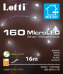 Immagine di CATENA 16M 160 MICROLED  BIANCO FREDDO 8G TIMER IP44 3XAA