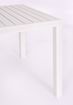 Immagine di TAVOLO ALLUMINIO BIANCO HILDE 150x80 BIZZOTTO